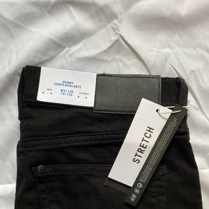 H&M mens skinny jeans | Black | 31x30